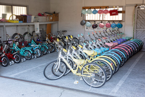 浜松市相生公園の無料自転車貸出