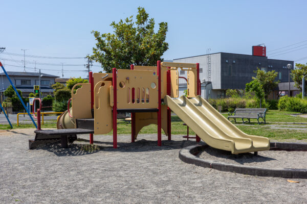 浜松市の中田公園／未就学児用すべり台