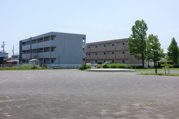 浜松市の中田公園／コンクリート広場