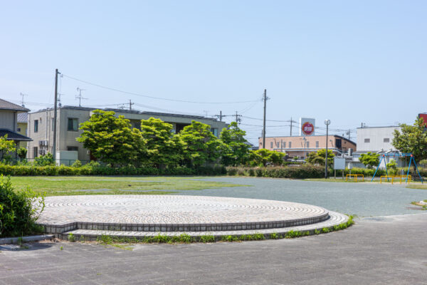 浜松市の中田公園／砂利広場